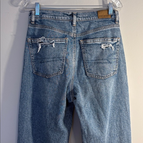 AE Strigid Ripped Highest Waist Baggy Straight Jean - Picture 7 of 13